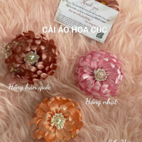 Cài áo hoa cúc cao cấp - Ảnh 2