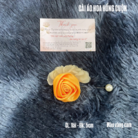 Cài áo hoa hồng cuộn cao cấp - Ảnh 11